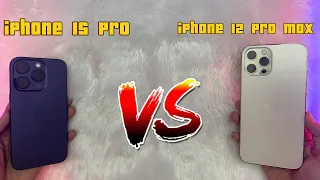 12 Pro Max Vs 15 Pro😱Watch Till End😍#techynumz #viral #subscribe #tech #apple #iphone #15pro