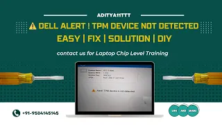 TPM device is not detected Fix | Solution | DIY