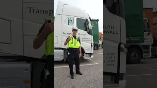 Traffic Policeman Owen talks about HGV/Lorry Safety #shorts