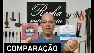 COMPARAÇÃO - D'ADDARIO X HANNABACH