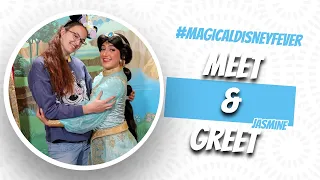 Meet and Greet Disney Characters | Princess Jasmine | Disneyland Paris | December 2022