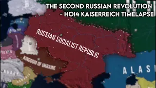 The Second Russian Revolution - HOI4 Kaiserreich Timelapse