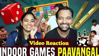 Indoor Games Paavangal😁🤪😁🤣| Parithabangal Video Reaction | Gopi, Sudhakar |  Tamil Couple Reaction