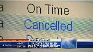 Northeast blizzard causes travel troubles