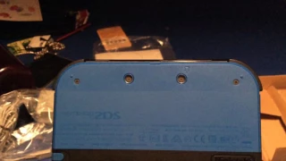 2ds electric blue 2 unboxing