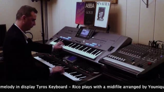 Abba - Happy New Year Yamaha Tyros 5 Roland G70 By Rico