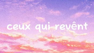 pomme - ceux qui revênt (lyrics + english and indonesian lyrics)