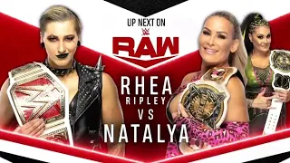 Rhea Ripley VS Natalya 1/2