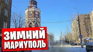 Мариуполь январь 2024 / Левый берег, завод Ильича и центр