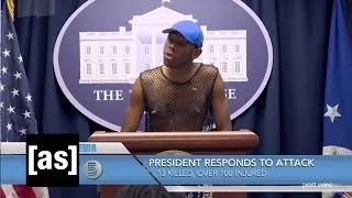 President Mesh Shirt | Loiter Squad | Adult Swim