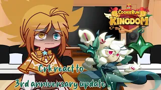 CRK react to 3rd anniversary update (Whitelily cookie) 🍪💚