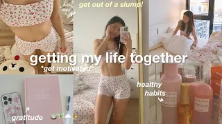 getting my life (back) together 🍵🧚🏻 morning routine, reset routine, self care & aesthetic vlog