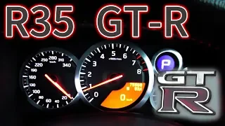 R35 GT-R　フル加速 メーターオープニング　等　MY10　NISSAN