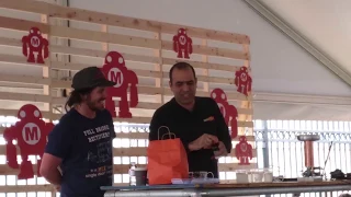 ElectroBOOM demo at the makerfaire 2018 Mehdi Sadaghar part 1/3