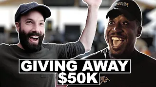 Surprised with $50k. UNBELIEVABLE REACTION!