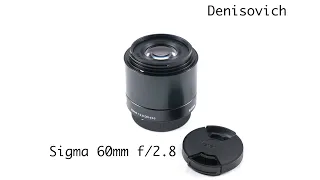 Обзор Sigma 60mm f/2.8 для Micro 4/3