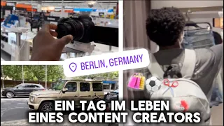 EIN TAG IM LEBEN EINES 19 JÄHRIGEN CONTENT CREATORS 🛍️⚽️✂️| VLOG #2