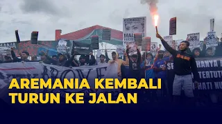 Ribuan Aremania Unjuk Rasa Desak Tragedi Kanjuruhan Diusut Tuntas, Bawa 9 Tuntutan