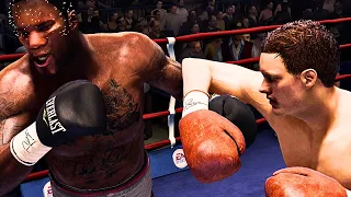 Gene Tunney vs Deontay Wilder FULL FIGHT | Fight Night Champion AI Simulation