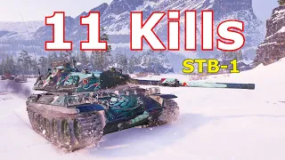 World of Tanks STB-1 - 11 Kills 4,7K Damage