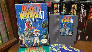 Dragon Warrior II for NES review by The VideoGame Cabinet, beaten Nov 2023