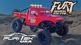 Unleash the Beast! FX-118 Fury Wagon RC Rock Crawler | Ultimate RC Off-Roading Adventure