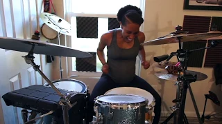 Salsa on Drums while Pregnant | Montuno / Songo / Latin Batería