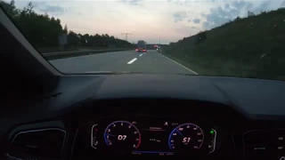 VW T-Roc Top Speed in mph on the German Autobahn - 140 mph - no speed limit