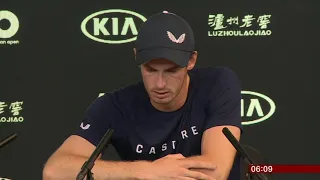 Andy Murray forced to retire through injury (tears) (UK/(Global)) - BBC News - 12th January 2019
