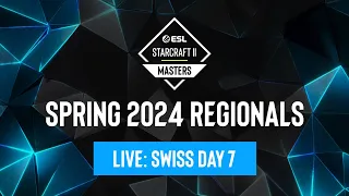 ESL SC2 Masters: Spring 2024 Regionals Day 7 - Asia & Europe
