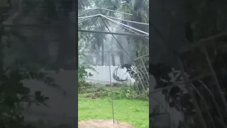 Hurricane Ian arrival in Port Charlotte FL