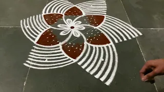 Thai maadham 5*3 easy padikolam designs| Simple muggulu designs| easy rangoli | Beginners kolam