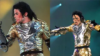 Michael Jackson | Scream Comparison Lyon Basel HIStory World Tour 1997