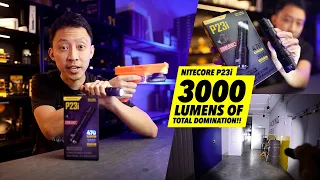 3000 lumens of TOTAL DOMINATION!! - Nitecore P23i (First Look + Giveaway)