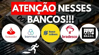 INFORMAÇÕES RELEVANTES SOBRE OS BANCOS ABCB4 BBAS3 BRSR6 SANB4 BBDC4 e MAIS DOIS DIVIDENDOS DO BBAS3