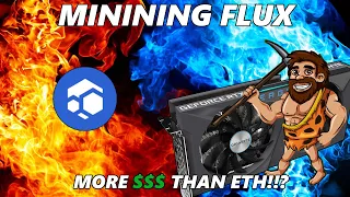 Flux Mining is SUPER Profitable | How to mine Flux