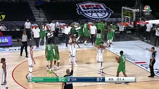 Nigeria just pulled off a HISTORIC upset win over Team USA 👀