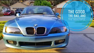 The Good, The Bad, and The Beautiful; everything right and wrong with New Blue, my BMW Z3 Roadster