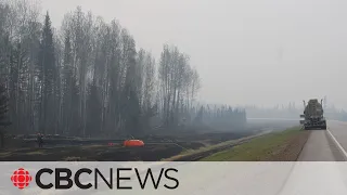 Wildfire destroys multiple homes in Fort Nelson, B.C.