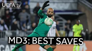 POPOVIĆ, BOLAT, UZOHO | #UECL Best Saves, Matchday 3