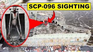 DRONE CATCHES SCP-096 AT AN ABANDONED FACTORY! | THE SHY GUY SCP 096 SIGHTINGS CAUGHT ON DRONE