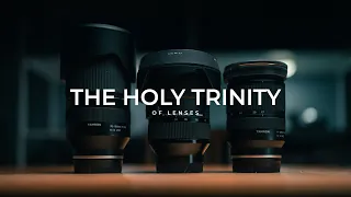 3 Lenses YOU MUST HAVE | THE HOLY TRINITY