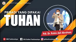 Pdt. Dr. Rubin Adi Abraham - PRIBADI YANG DIPAKAI TUHAN