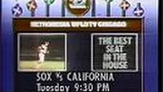 WFLD Metromedia 32 - Sox Vs. Angels (Promo, 1984)