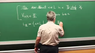 André JOYAL - 3/4 A crash course in topos theory : the big picture