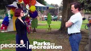 Tammy II Tries to Tempt Ron Swanson in Front of Diane | Parks and Recreation