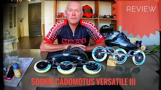 Inline user; Cádomotus Versatile-3 (500km review)