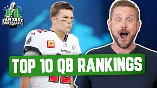 Fantasy Football 2021 - Top 10 QB Rankings + Player Tweaks, Tom Riddle - Ep. 1090