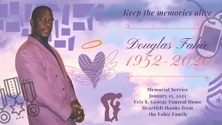 Home Going Celebration for Douglas Fahie