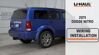 2011 Dodge Nitro Trailer Wiring Harness Installation